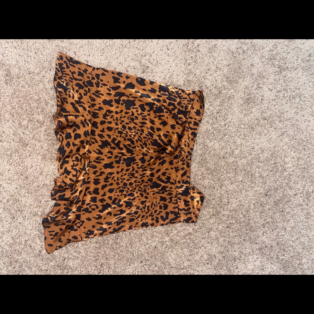 Cheetah skirt